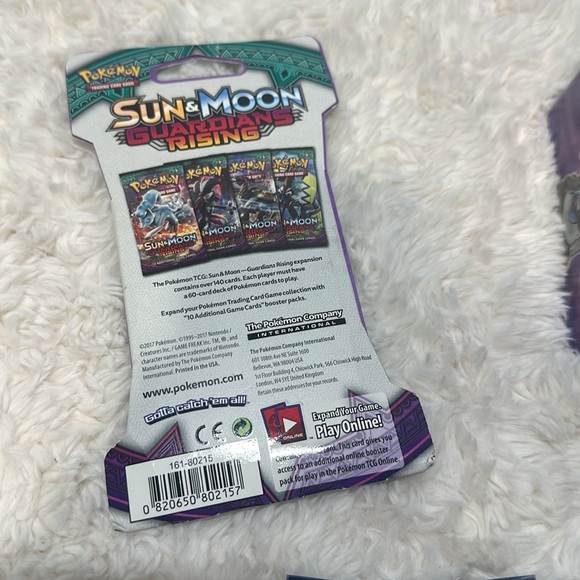 pokemon booster pack guardians rising Pokmon Sun & Moon Elite Trainer Box Packs are unsearched and not tampered with Pokemon Guardians Rising Booster Pack x 4 POKEMON Over 200 cards plus